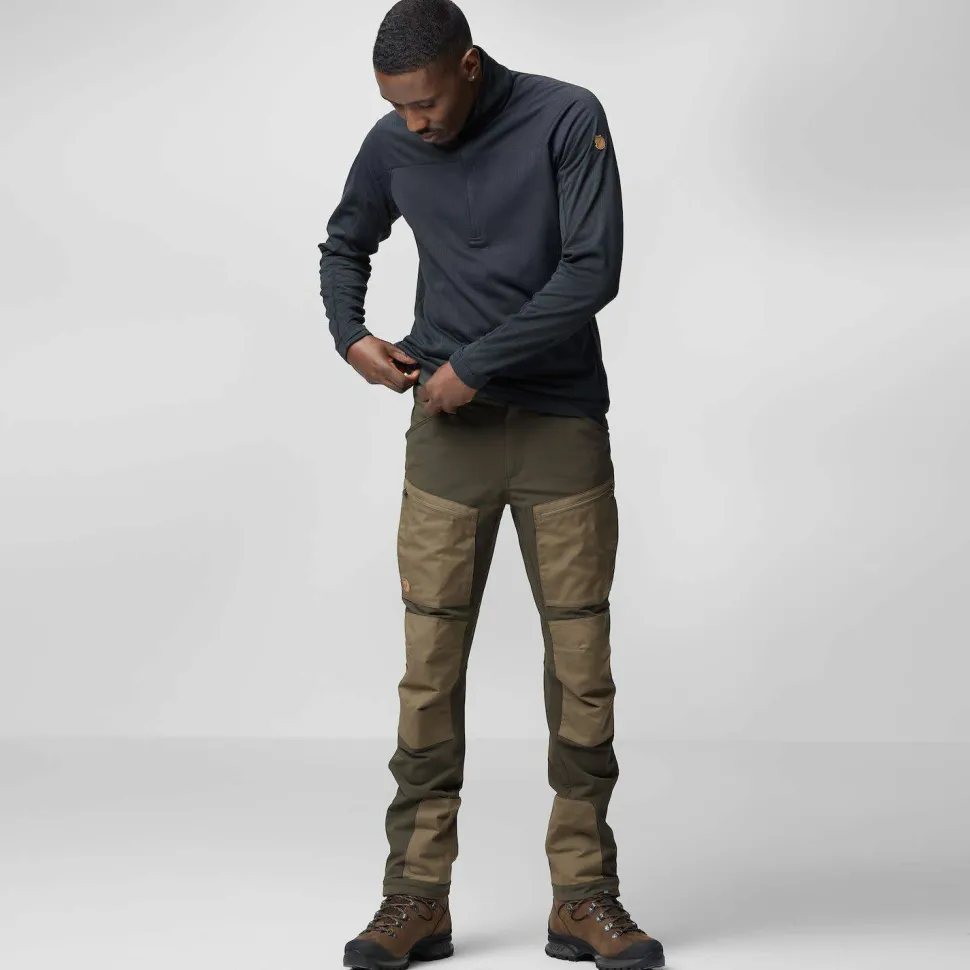 Fjällräven Men's Keb Agile Winter Trousers Deep Forest-Laurel Green