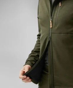 Fjällräven Men's Keb Fleece Hoodie Deep Forest