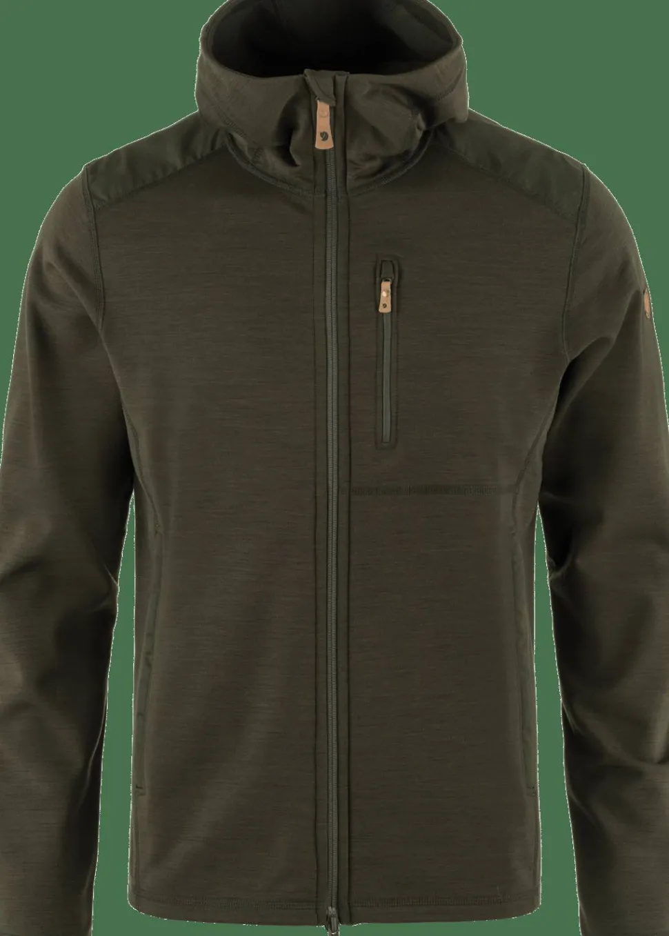 Fjällräven Men's Keb Fleece Hoodie Deep Forest