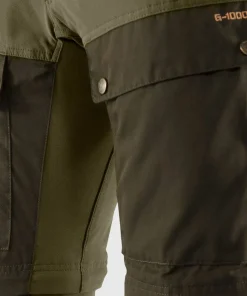 Fjällräven Men's Keb Gaiter Trousers Long Black/Stone Grey