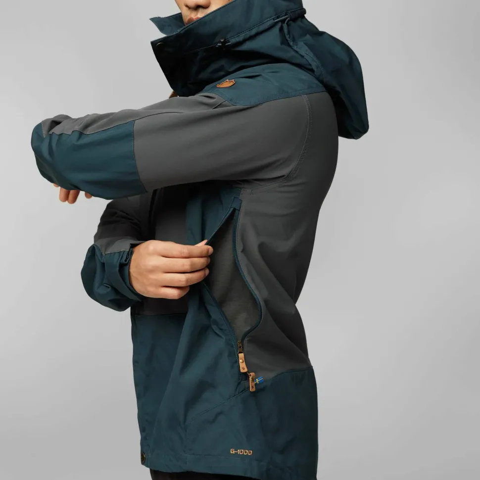 Fjällräven Men's Keb Jacket Dark Navy/Uncle Blue