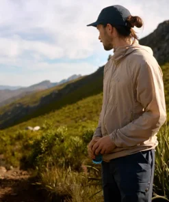 Fjällräven Men's Keb Lätt Wind Jacket Fossil