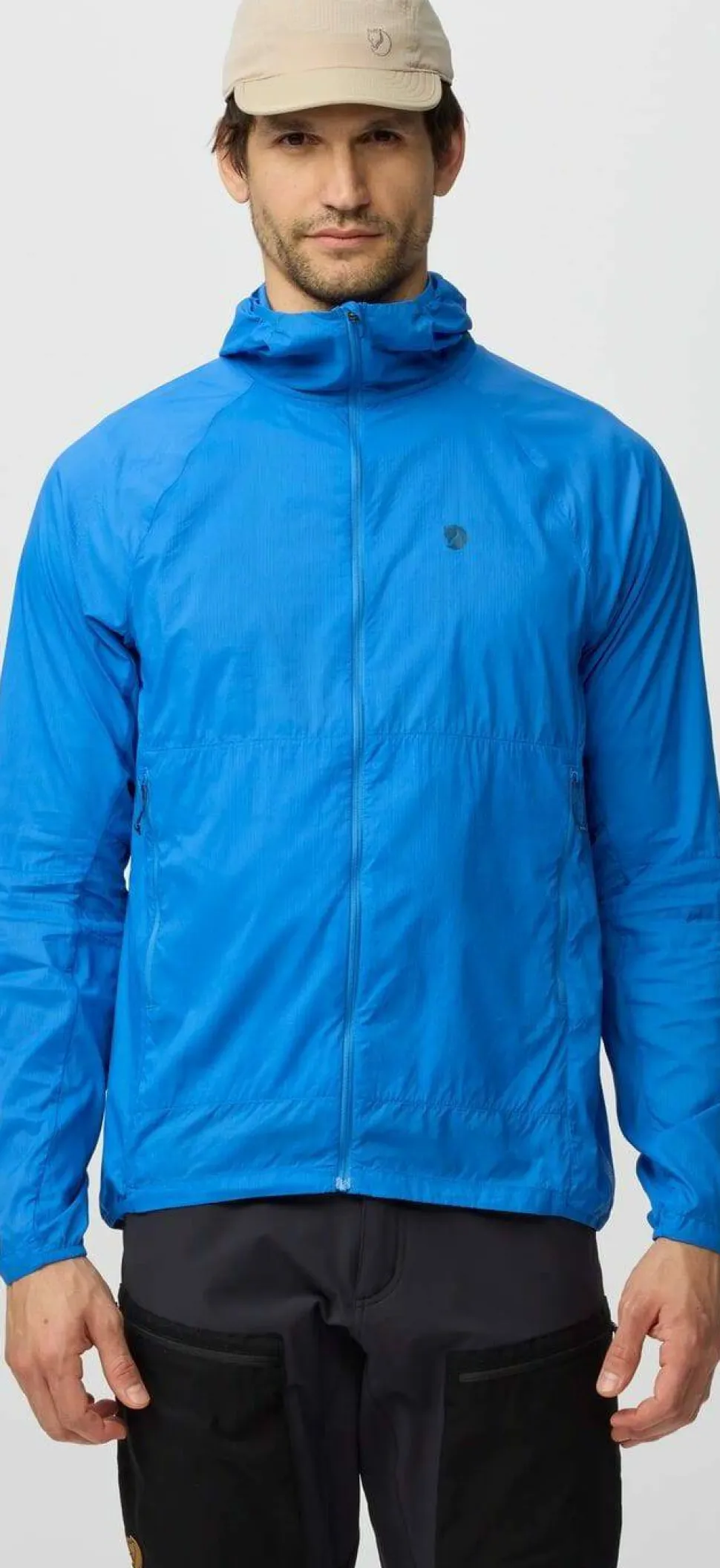 Fjällräven Men's Keb Lätt Wind Jacket Un Blue