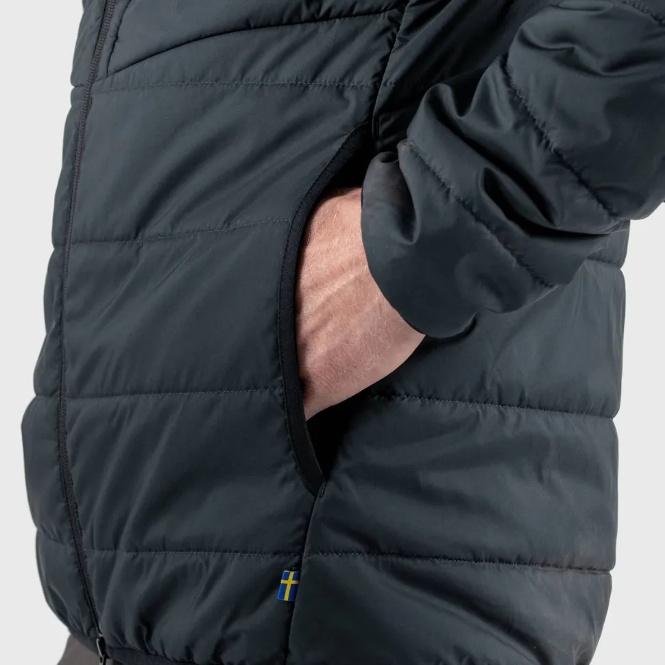 Fjällräven Men's Keb Padded Hoodie Black