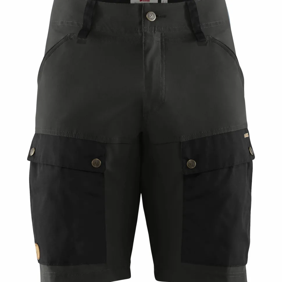 Fjällräven Men's Keb Shorts Black/Stone Grey