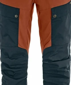 Fjällräven Men's Keb Trousers Dark Navy-autumn Leaf