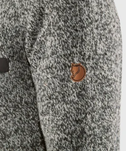 Fjällräven Men's Lada Round-neck Sweater Grey