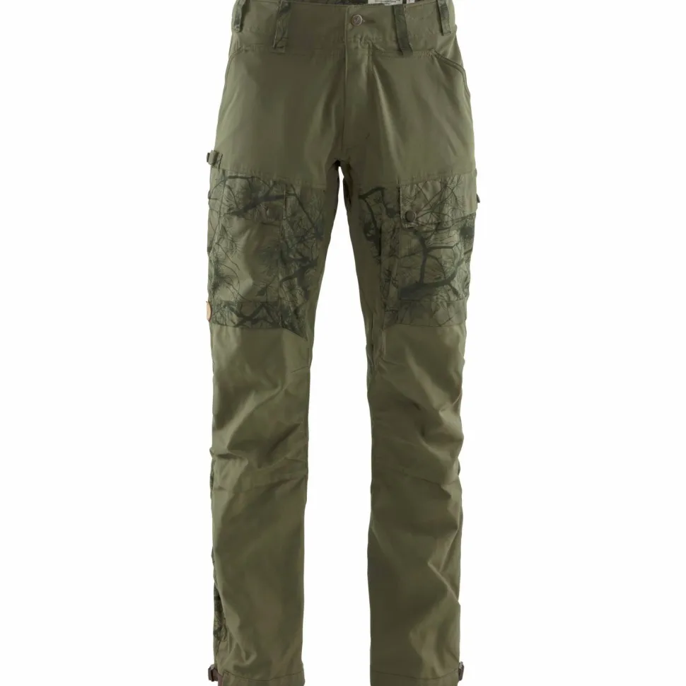 Fjällräven Men's Lappland Hybrid Trousers Green Camo/Laurel Green