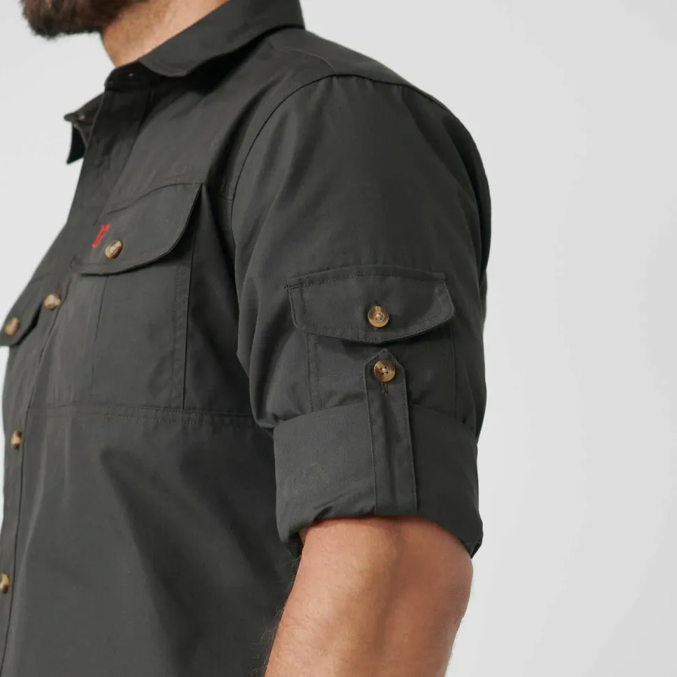 Fjällräven Men's Sarek Trekking Shirt Mountain Blue
