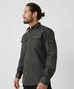 Fjällräven Men's Sarek Trekking Shirt Mountain Blue