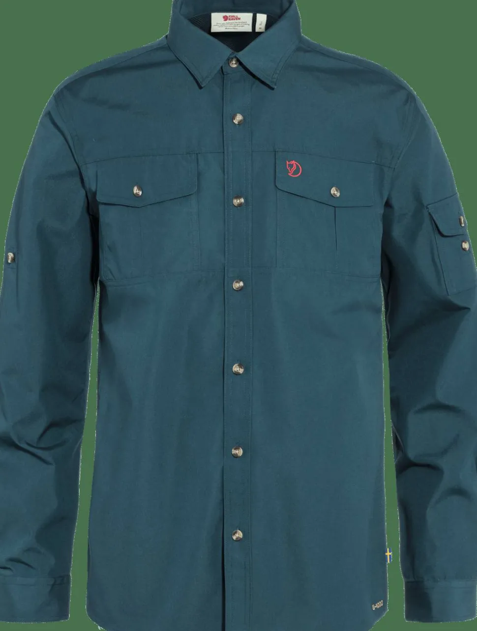 Fjällräven Men's Sarek Trekking Shirt Mountain Blue