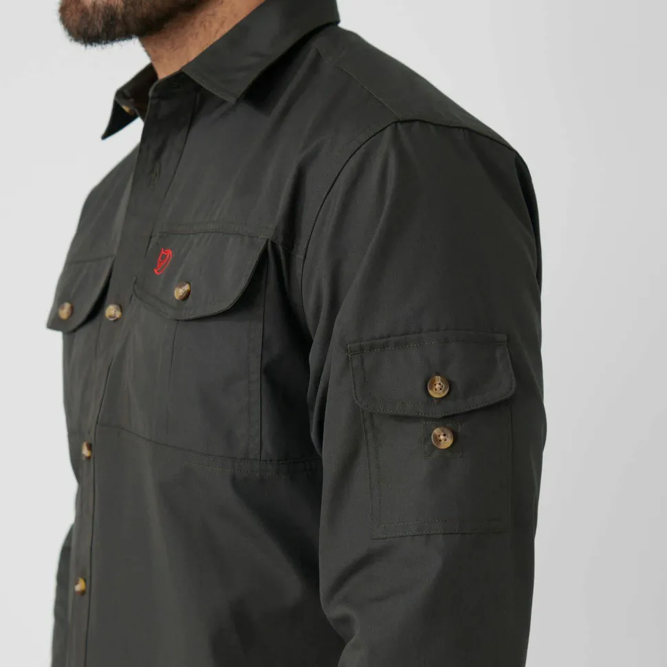 Fjällräven Men's Sarek Trekking Shirt Mountain Blue