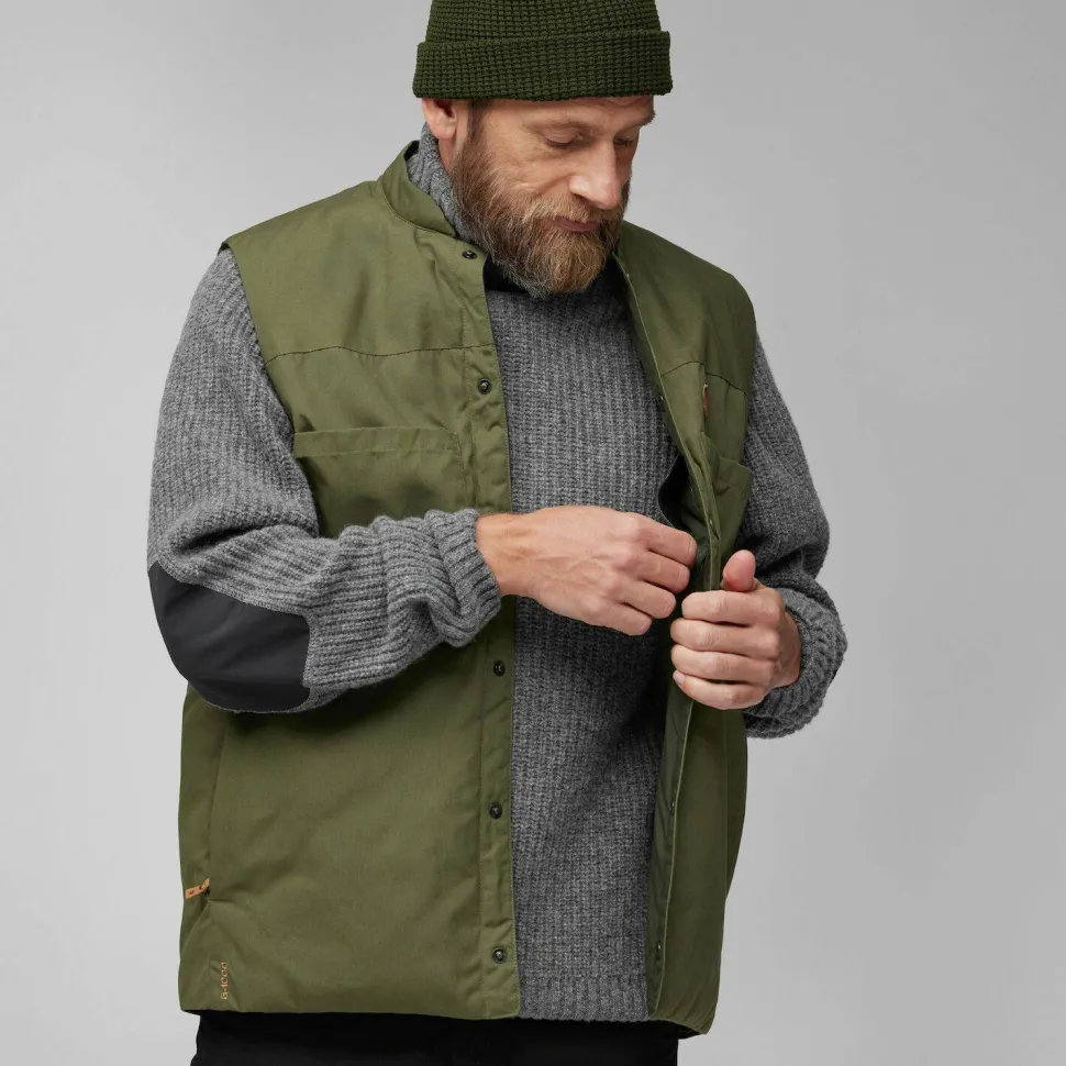 Fjällräven Men's Singi Padded Vest Buckwheat Brown