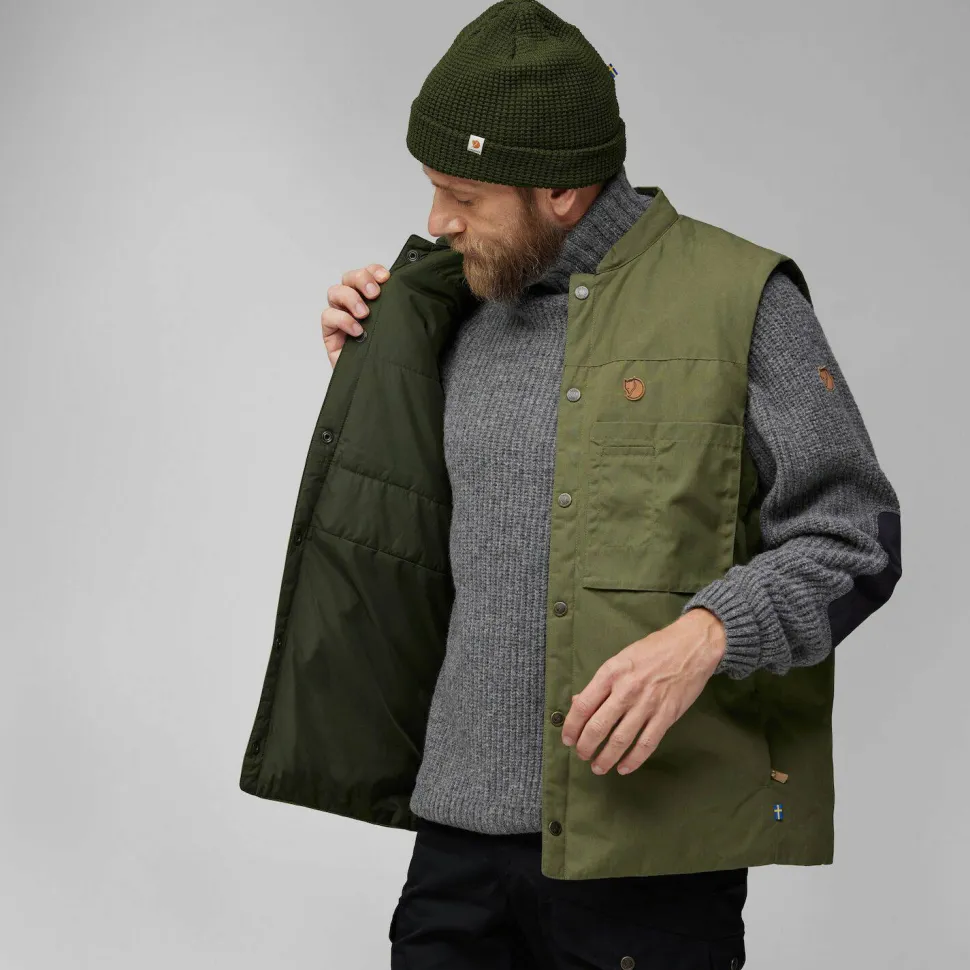 Fjällräven Men's Singi Padded Vest Buckwheat Brown