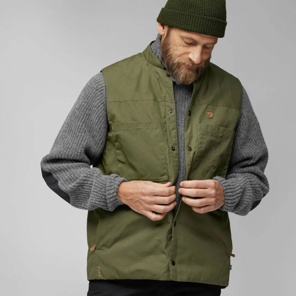 Fjällräven Men's Singi Padded Vest Buckwheat Brown