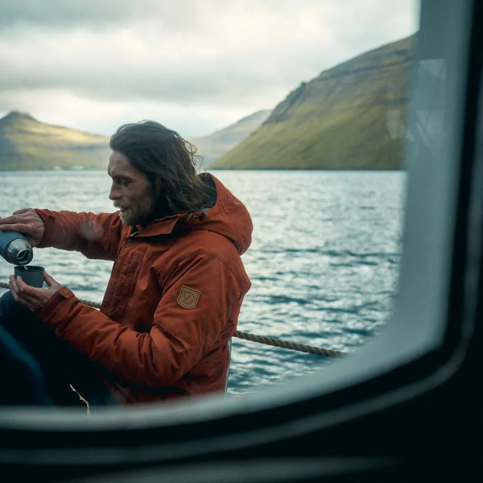 Fjällräven Men's Skogsö Padded Jacket Autumn Leaf