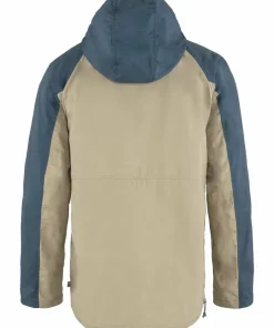 Fjällräven Men's Vardag Anorak Uncle Blue-Sand Stone