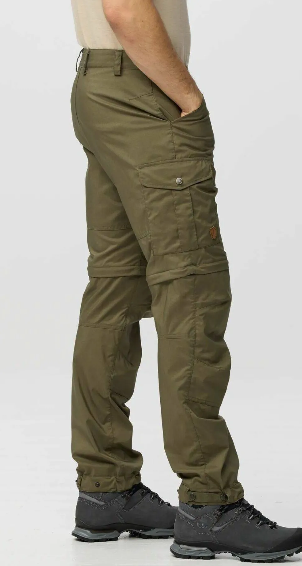 Fjällräven Men's Vidda Pro Lite Zip-Off Trousers Fossil