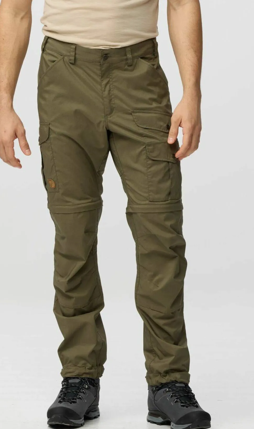 Fjällräven Men's Vidda Pro Lite Zip-Off Trousers Fossil