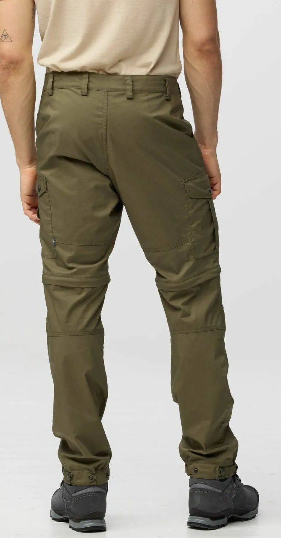 Fjällräven Men's Vidda Pro Lite Zip-Off Trousers Fossil