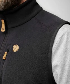 Fjällräven Men's Övik Lite Fleece Vest Deep Forest