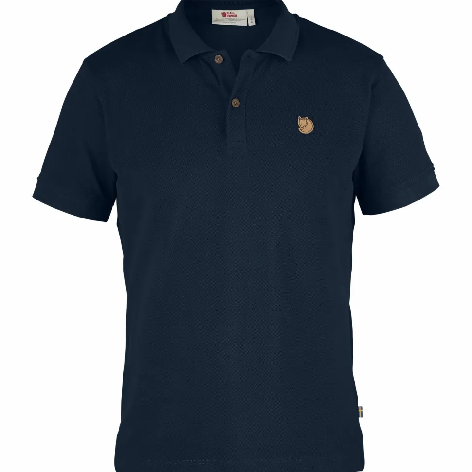Fjällräven Men's Övik Polo Shirt Navy