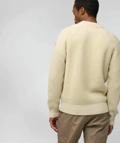 Fjällräven Men's Övik Waffle Knit Navy