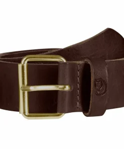 Fjällräven Singi Belt 4 cm Leather Brown