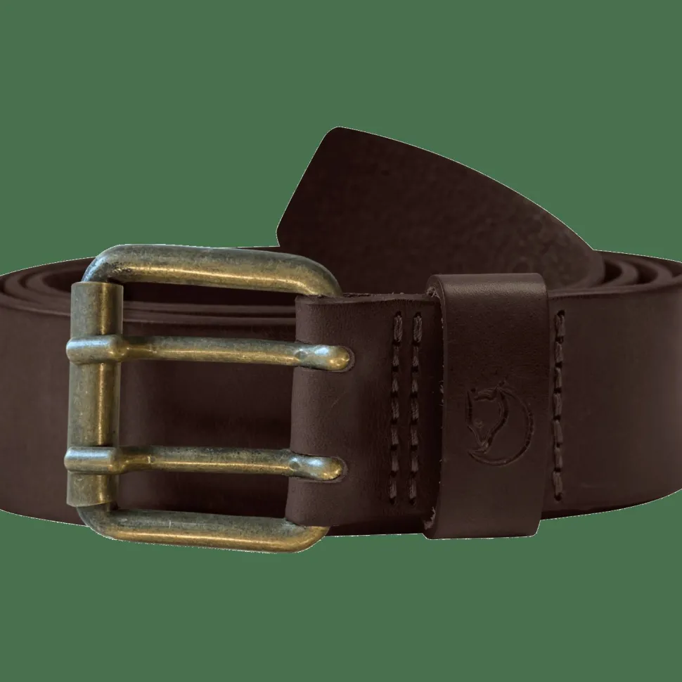 Fjällräven Singi Two-Pin Belt Leather Brown