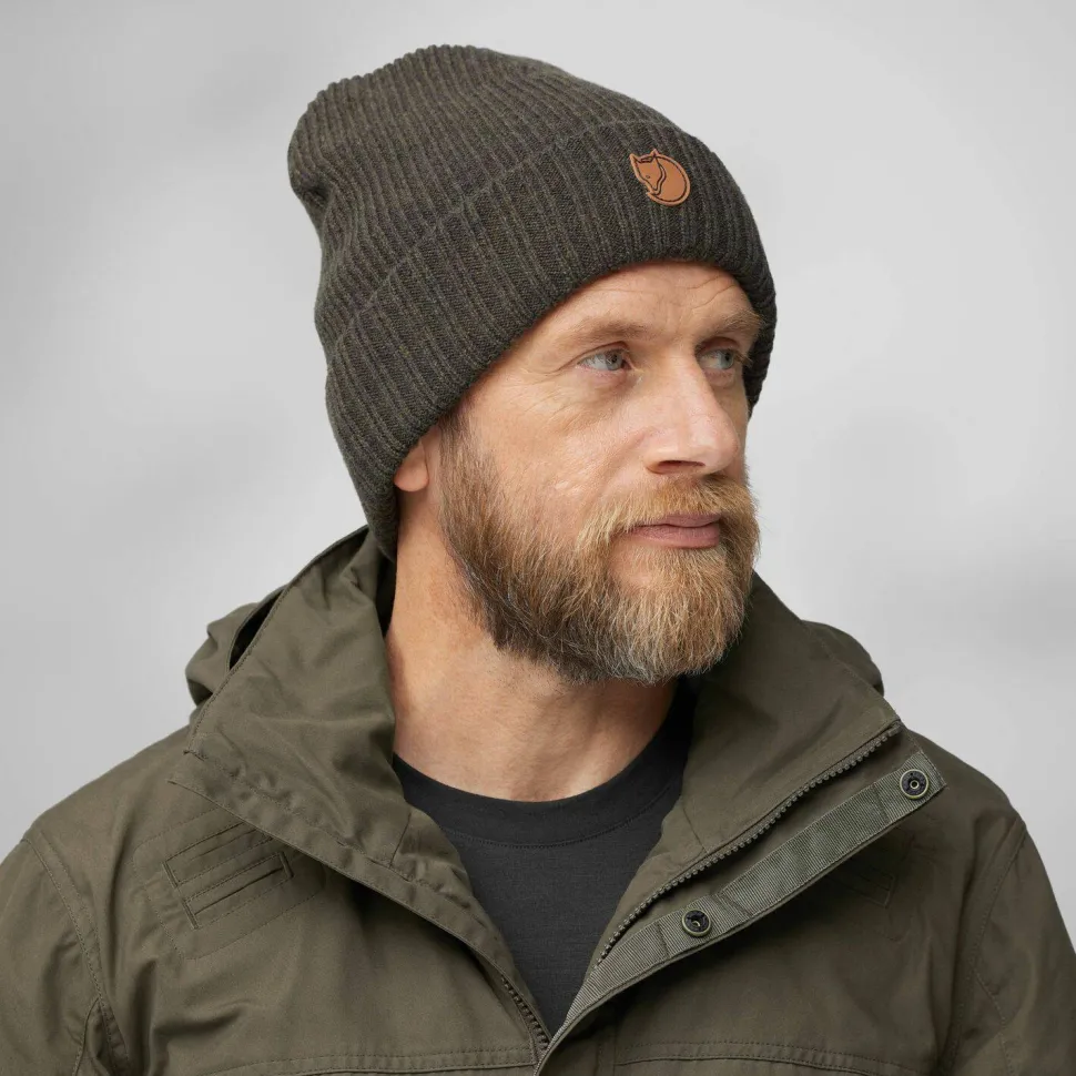 Fjällräven Sörmland Reversible Beanie Dark Olive