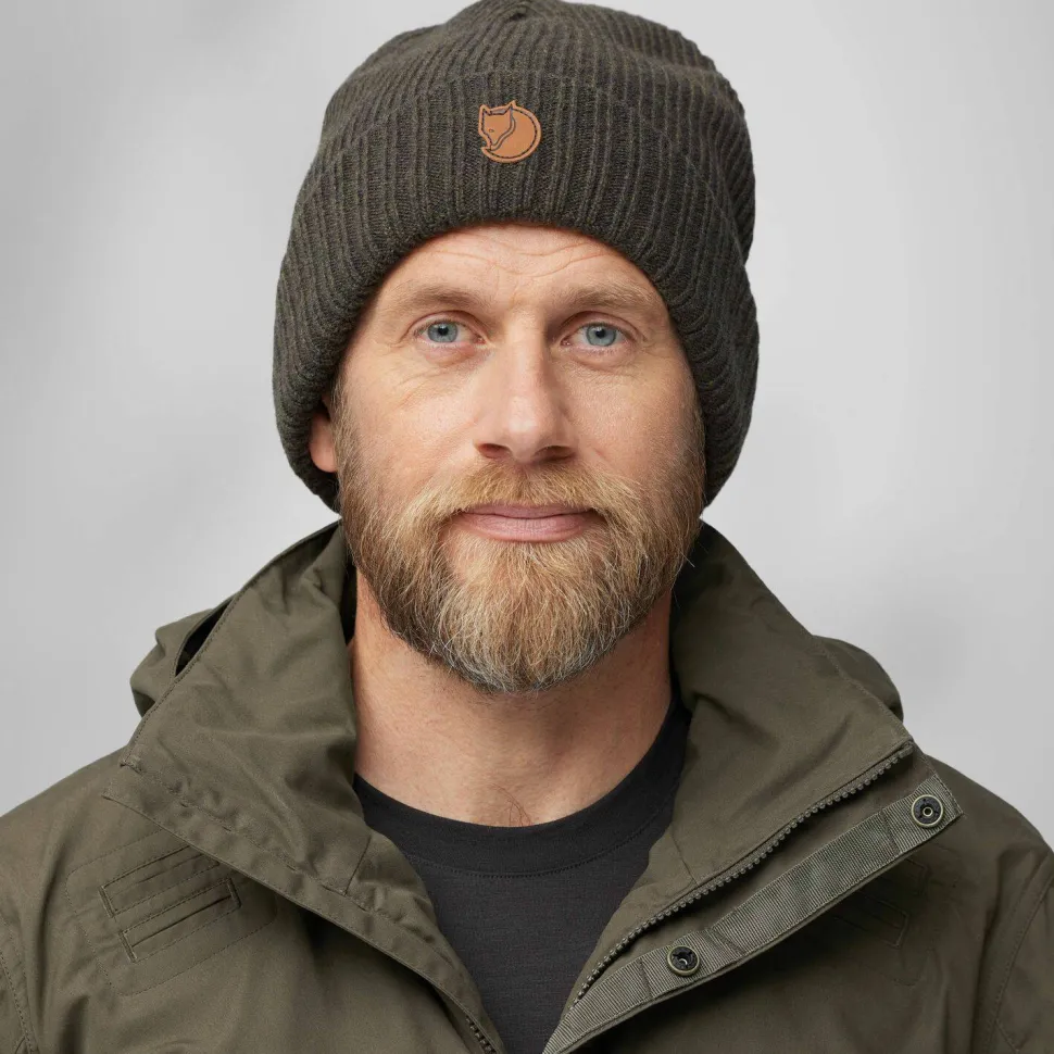 Fjällräven Sörmland Reversible Beanie Dark Olive