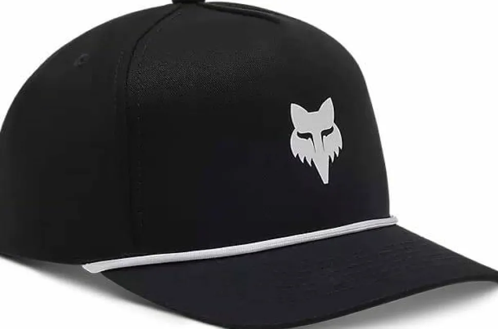Fox Fox Head Rope Hat Black