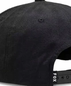 Fox Fox Head Snapback Hat Black/charcoal