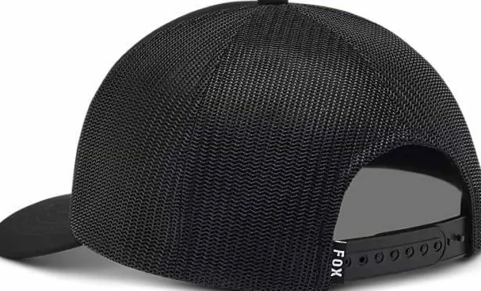 Fox Fox Head Trucker Hat Black