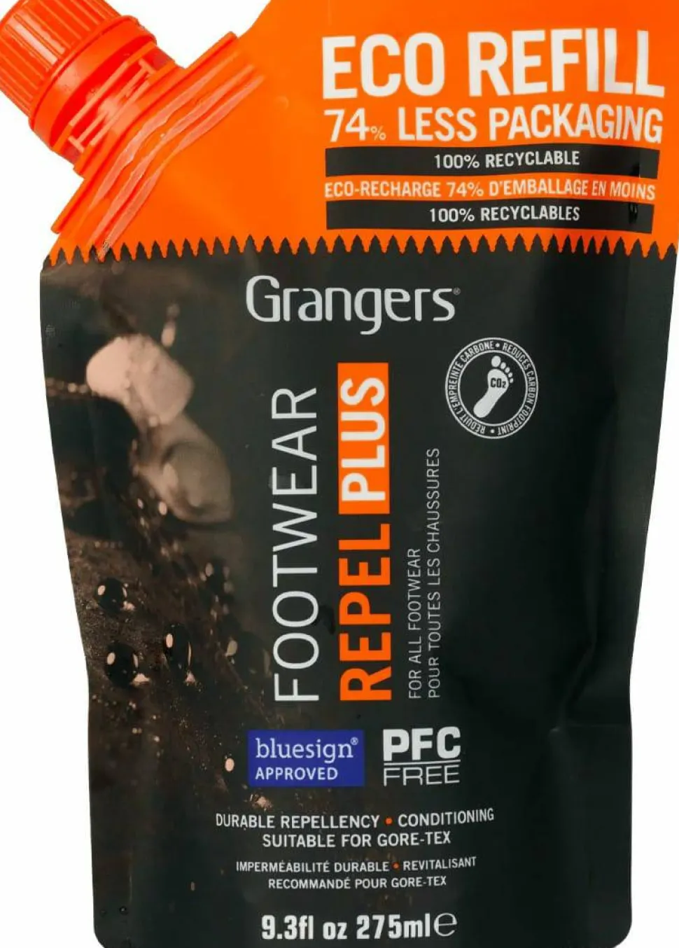 Grangers Footwear Repel Plus Eco Refill Nocolour