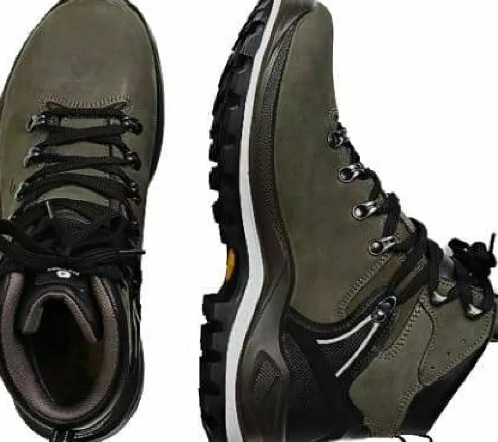 Graninge Unisex Hemavan Nubuck Green