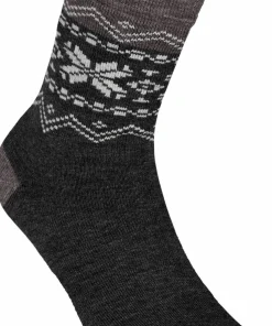 Gridarmor Heritage Merino Socks Mid Grey Melange