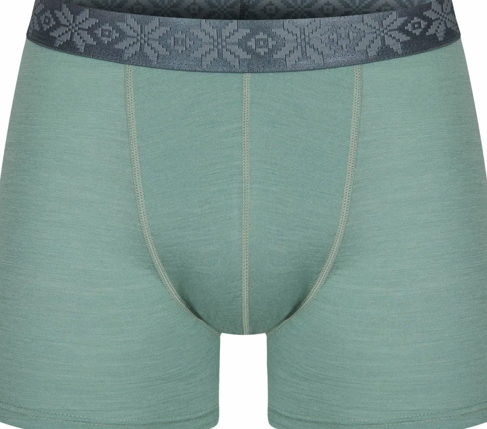 Gridarmor Men's Finse Merino Boxers Green Bay