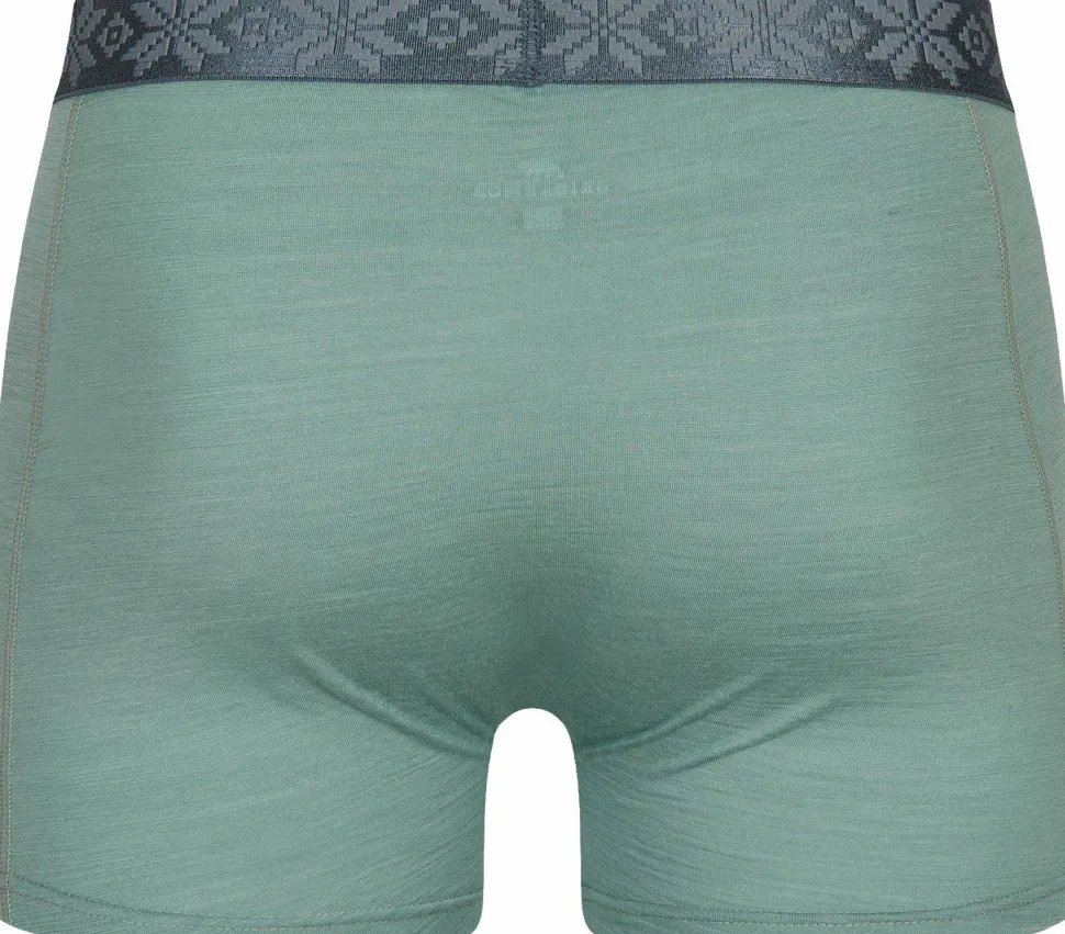 Gridarmor Men's Finse Merino Boxers Green Bay