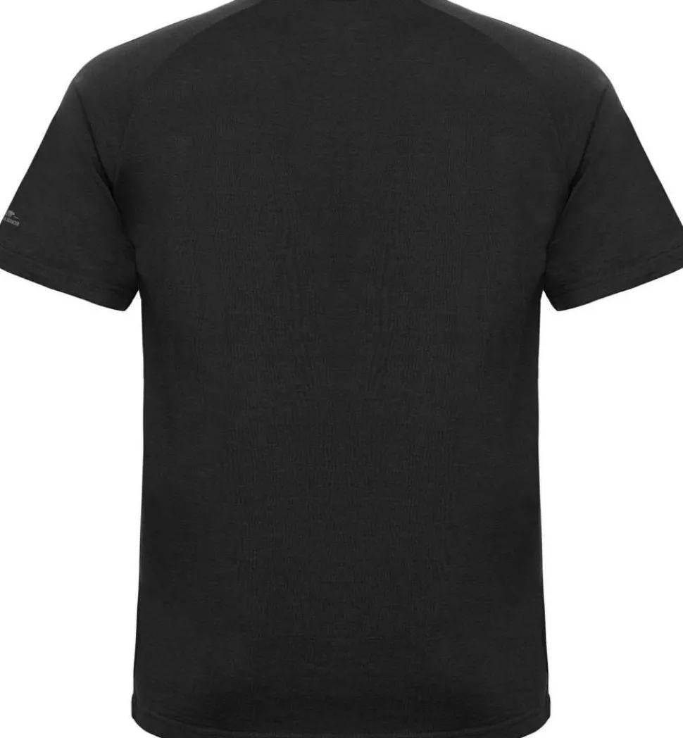 Gridarmor Men's Merino Wool Tee Black Beauty