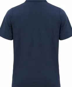 Gridarmor Men's Merino Wool Polo Tee Navy Blazer
