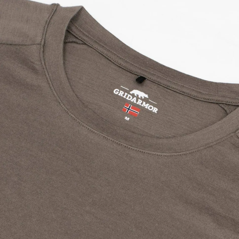 Gridarmor Men's Merino Wool Tee Falcon