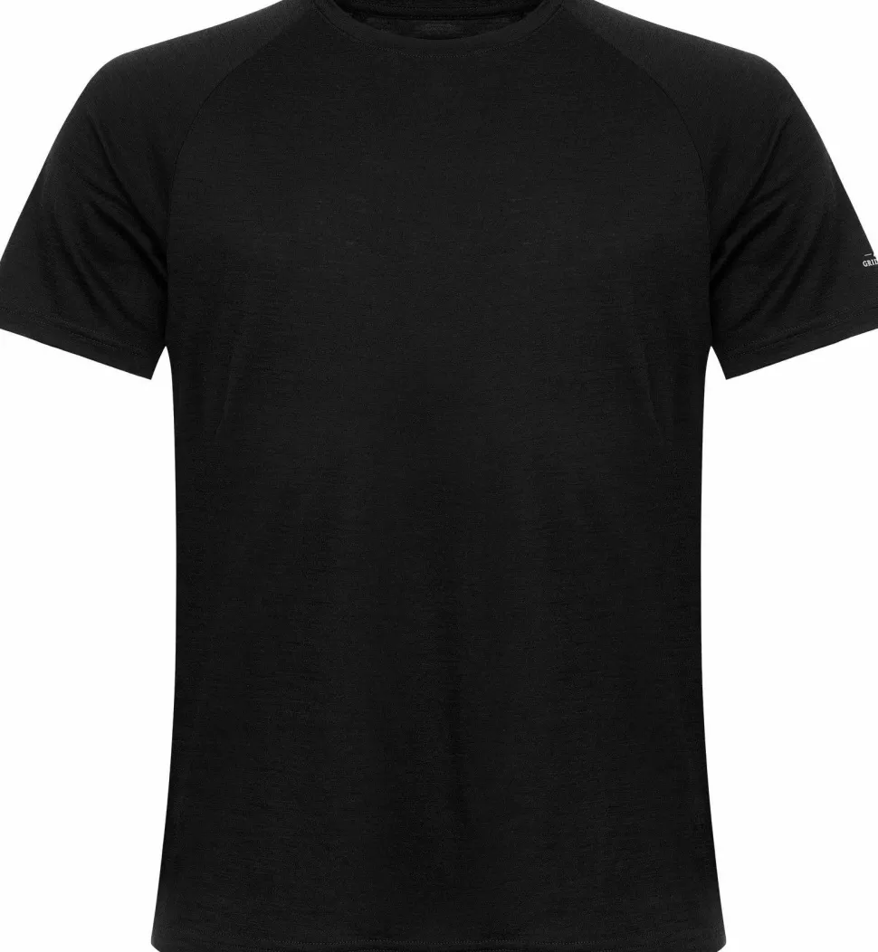 Gridarmor Men's Thin Merino Tee Black Beauty