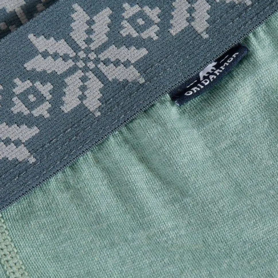 Gridarmor Men's Viks Wool Undertøy Longs Green Bay