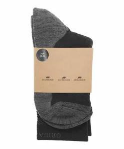 Gridarmor Merino Trekking Socks Jet Black