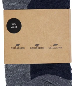Gridarmor Merino Trekking Socks Navy Blazer