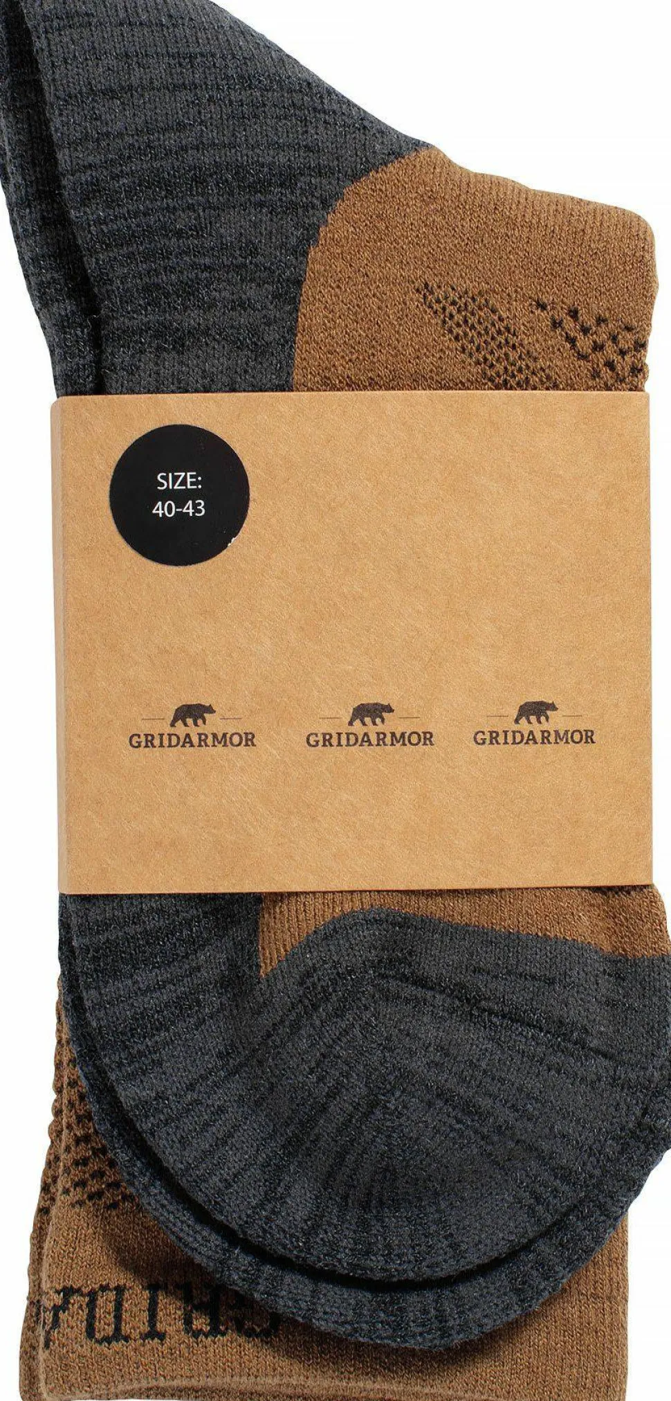 Gridarmor Merino Trekking Socks Butternut