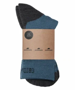 Gridarmor Merino Trekking Light Sock Indian Teal
