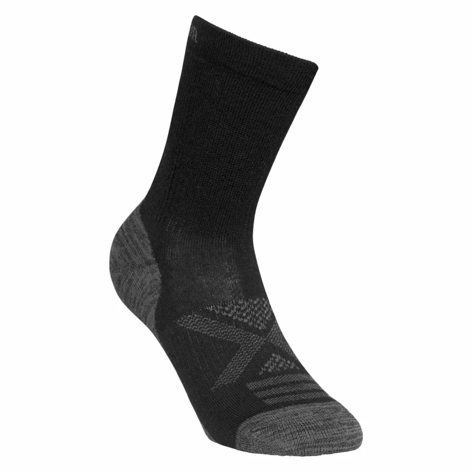 Gridarmor Merino Trekking Light Sock Jet Black