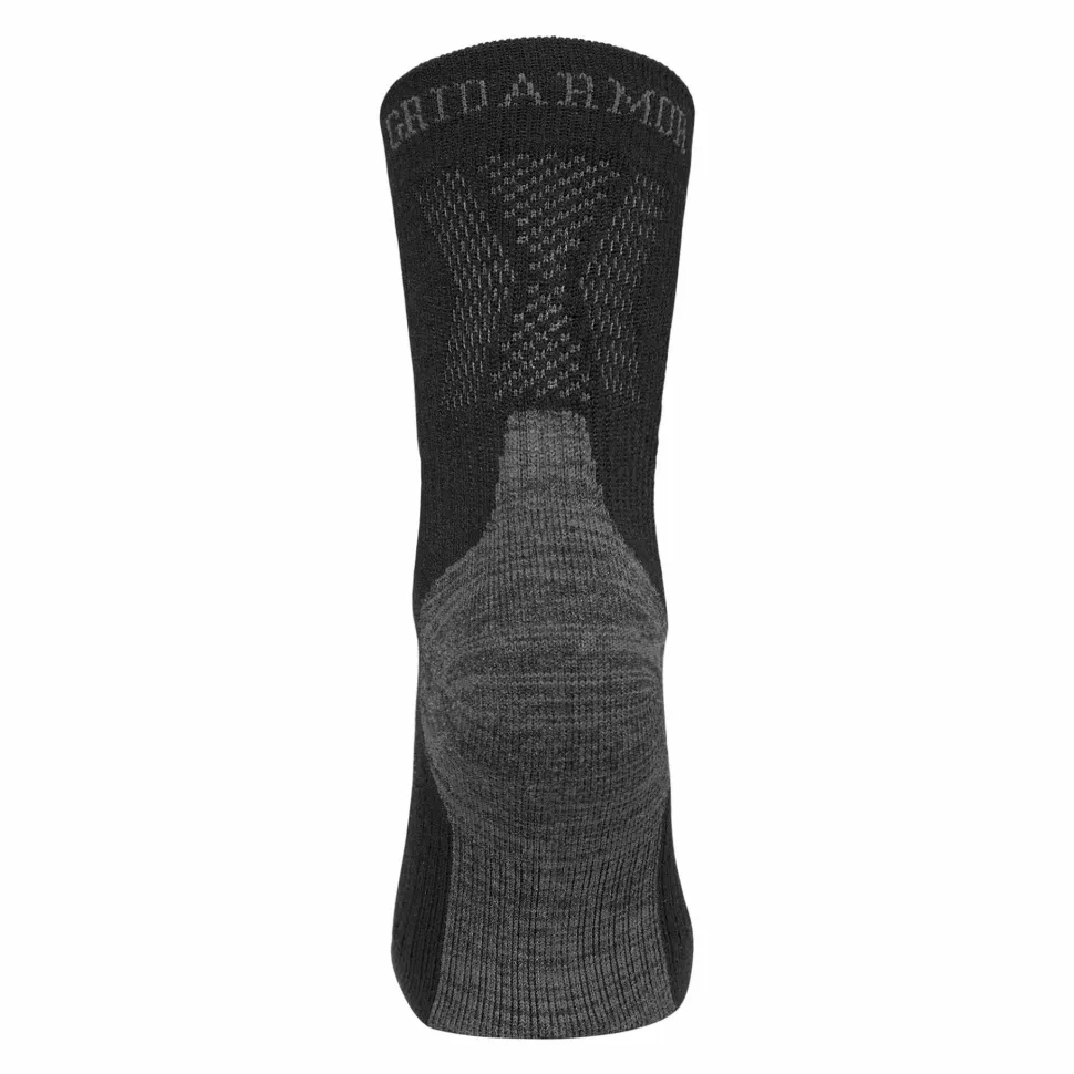 Gridarmor Merino Trekking Light Sock Jet Black